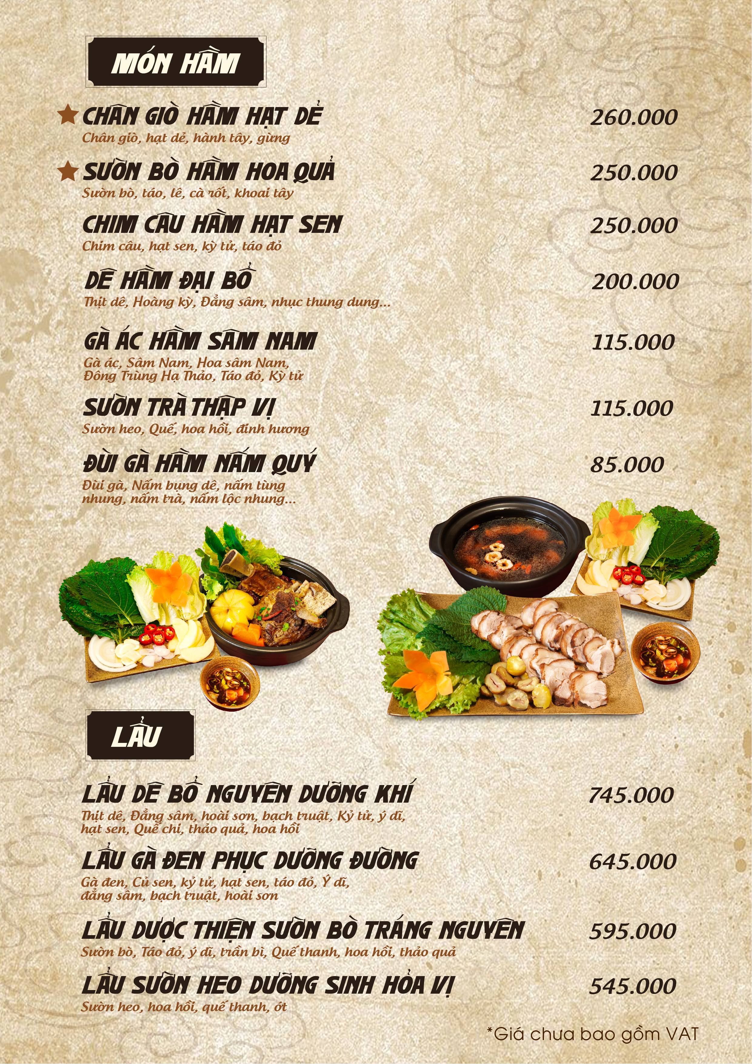 CÁC HẦM VÀ LẨU